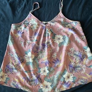 2 SHEIN Tropical Floral Maternity Cami Top